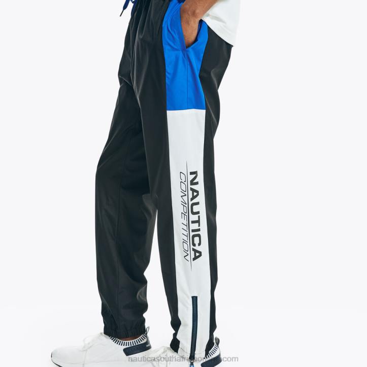 True Black MenCompetition Colorblock Pull-On Pant Nautica 6LZP207