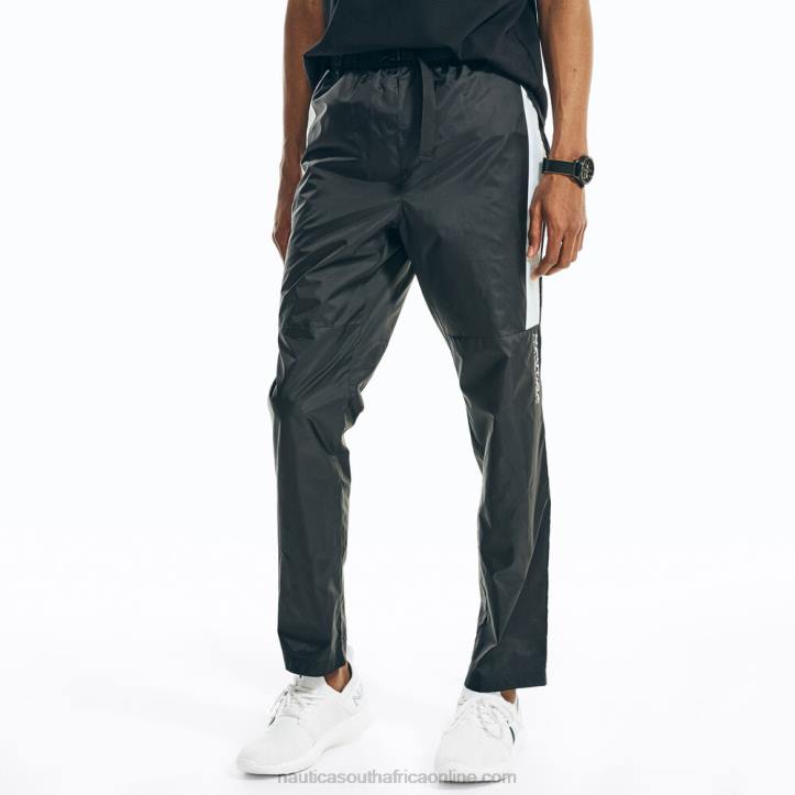 True Black MenCompetition Colorblock Pull-On Pant Nautica 6LZP262
