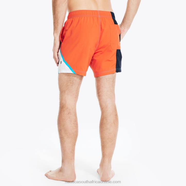 Hawaiian Ocean Men6\" Colorblock Quick-Dry Swim Nautica 6LZP618