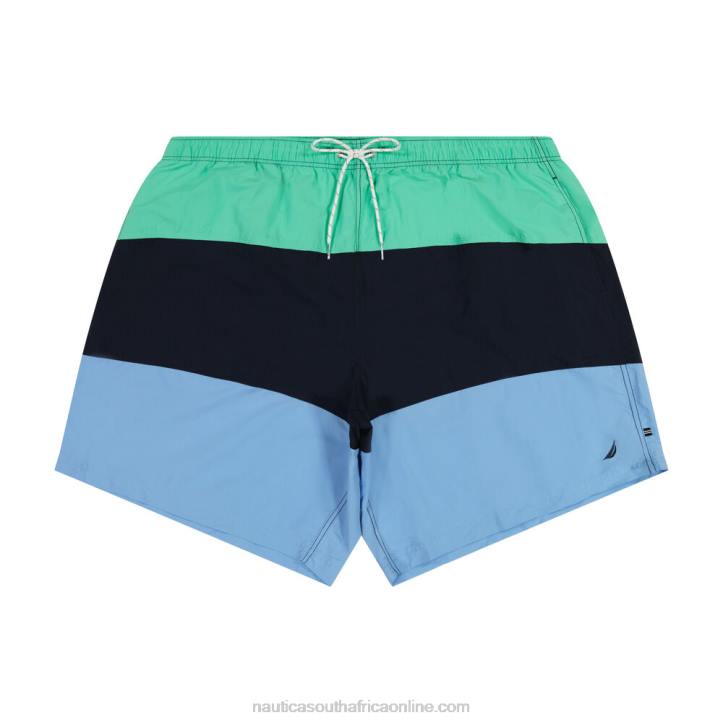 Mint Spring MenBig & Tall Tri-Block Quick-Dry Swim Nautica 6LZP299