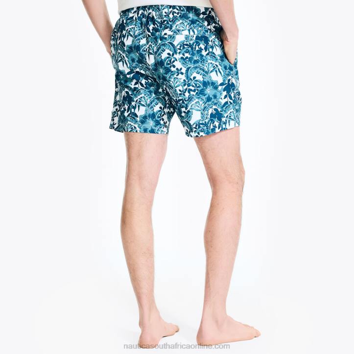 Star Sapphire MenSustainably Crafted 6\" Printed Quick-Dry Swim Nautica 6LZP406