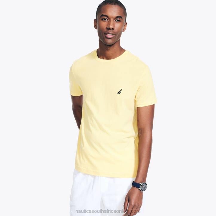 Aspen Gold MenSolid Crewneck T-Shirt Nautica 6LZP1