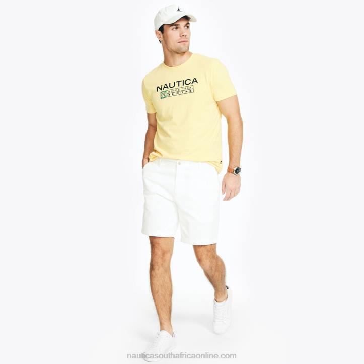 Aspen Gold MenSustainably Crafted Logo Graphic T-Shirt Nautica 6LZP523