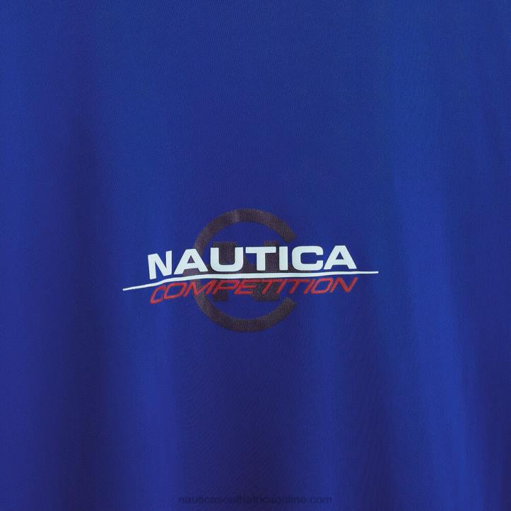 Bright Cobalt MenBig & Tall Sustainably Crafted Competition Logo T-Shirt Nautica 6LZP512