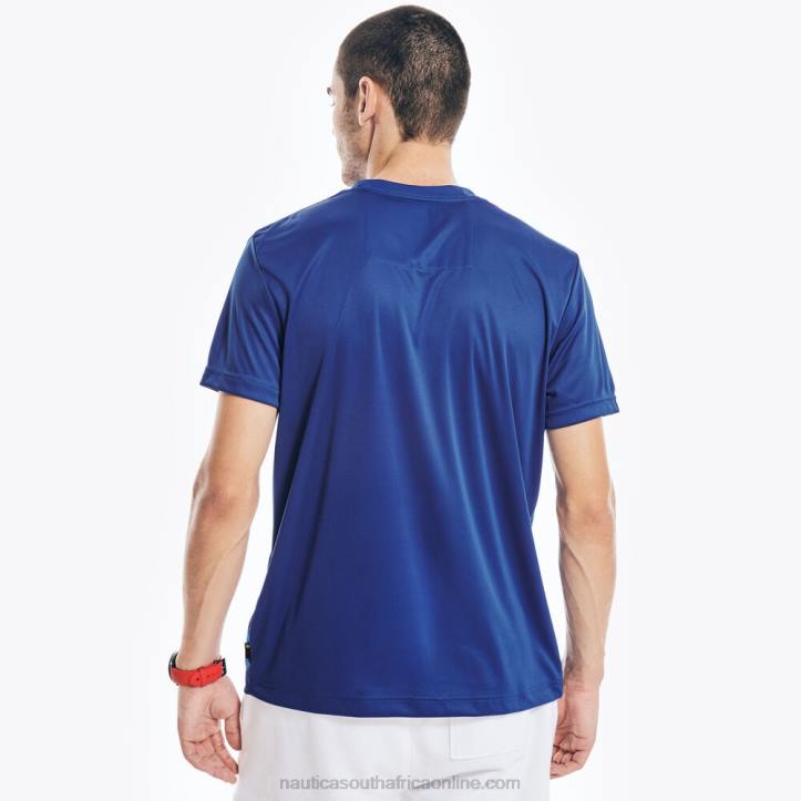 Bright Cobalt MenBig & Tall Sustainably Crafted Competition Logo T-Shirt Nautica 6LZP512