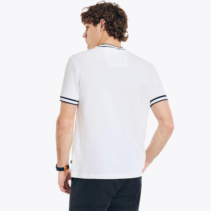 Bright White MenBig & Tall Crewneck Pocket T-Shirt Nautica 6LZP357