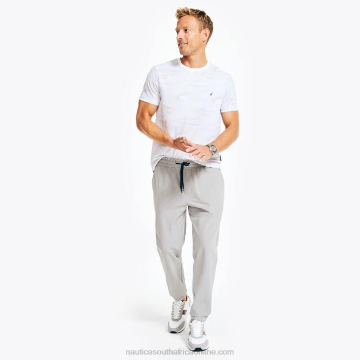 Bright White MenNavtech Sustainably Crafted Printed T-Shirt Nautica 6LZP418