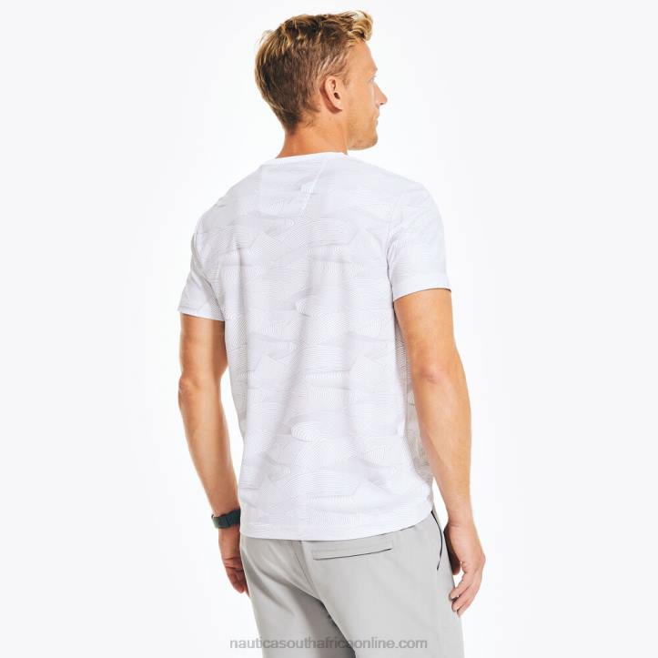Bright White MenNavtech Sustainably Crafted Printed T-Shirt Nautica 6LZP418