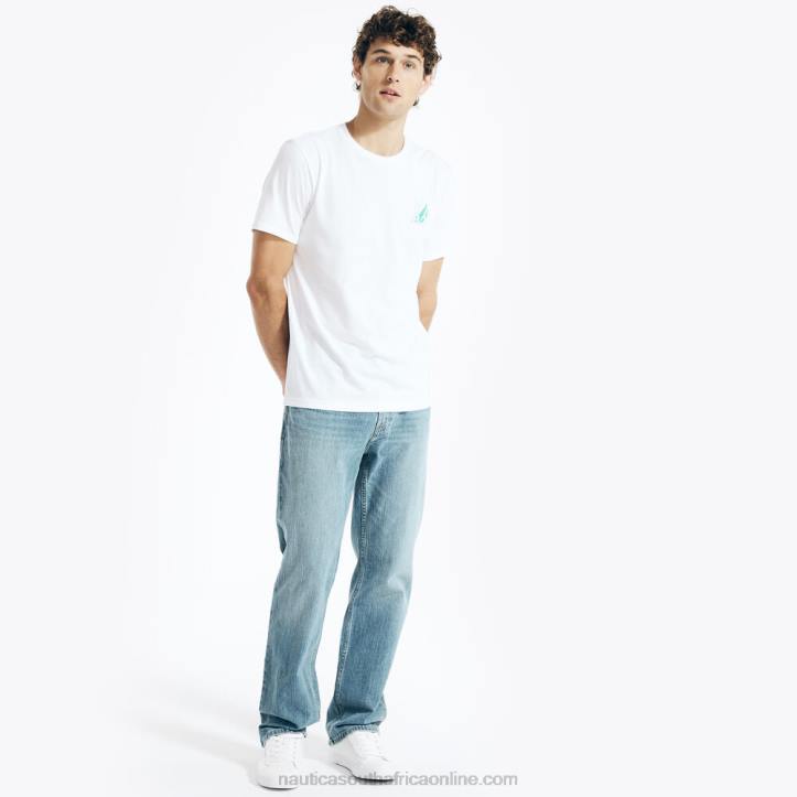 Bright White MenSustainably Crafted N83 Graphic T-Shirt Nautica 6LZP434