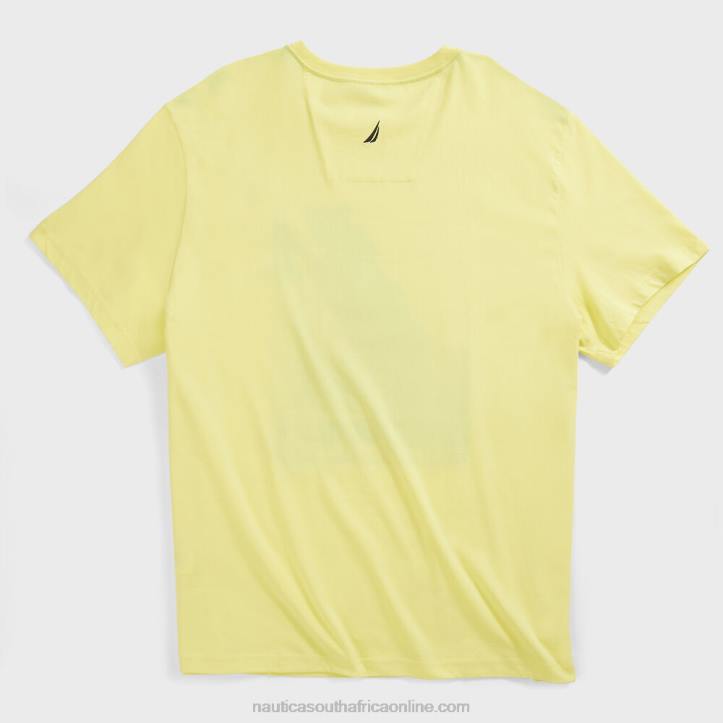 Dusty Honey Gold MenBig & Tall Sailboard Graphic T-Shirt Nautica 6LZP687