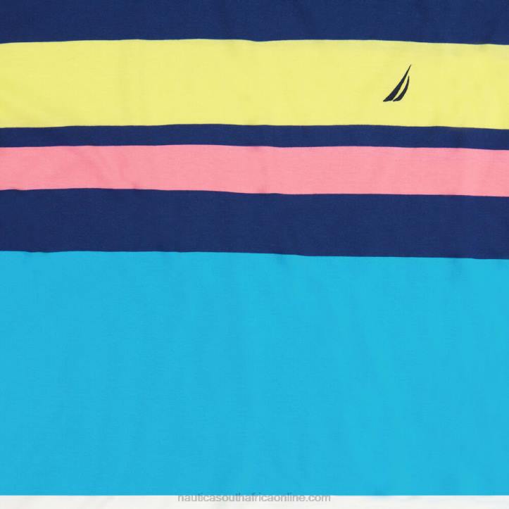 Estate Blue MenBig & Tall Colorblock Striped T-Shirt Nautica 6LZP651