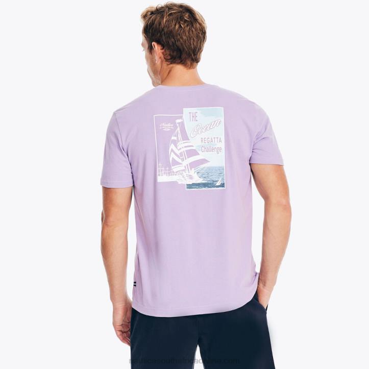 Ocean Violet MenBig & Tall Sustainably Crafted Ocean Exploration Graphic T-Shirt Nautica 6LZP584