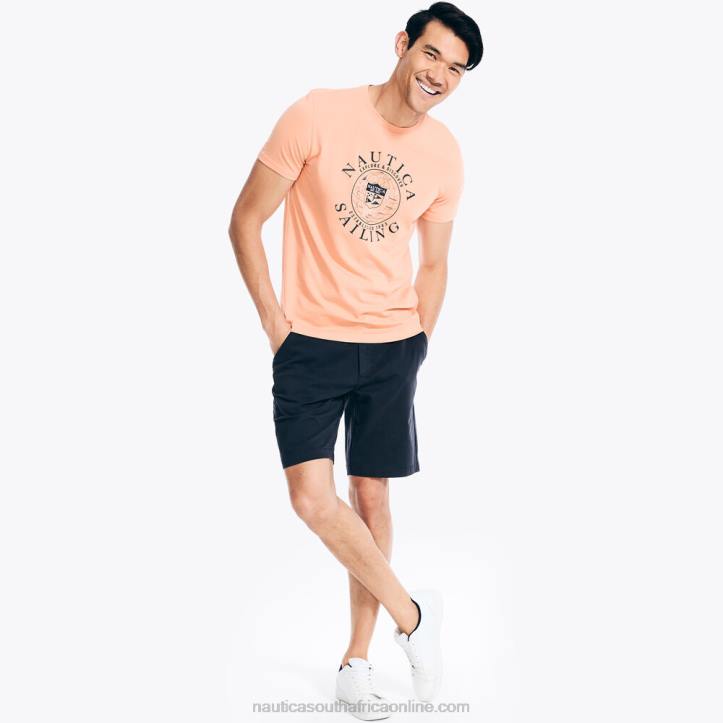 Orange2 MenSustainably Crafted Explore Discover Graphic T-Shirt Nautica 6LZP87