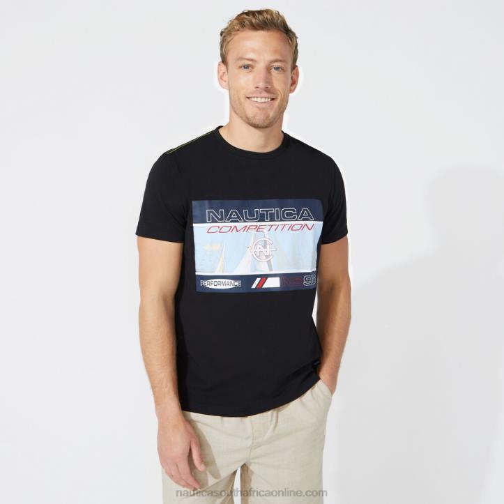 True Black MenBig & Tall Competition Graphic T-Shirt Nautica 6LZP729