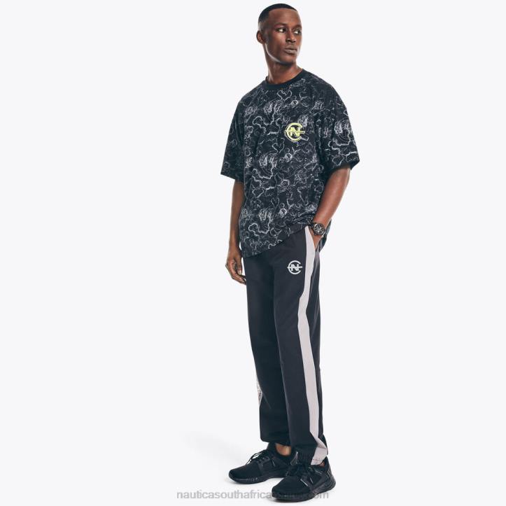 True Black MenCompetition Sustainably Crafted Printed T-Shirt Nautica 6LZP520