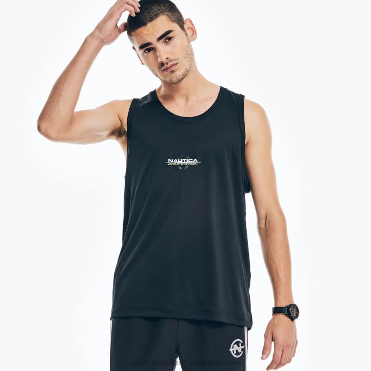 True Black MenCompetition Sustainably Crafted Tank Nautica 6LZP511