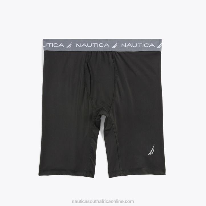 Black MenSolid Performance Undershort Nautica 6LZP278
