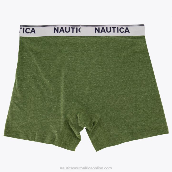 Green Apple MenStretch Performance Boxer Briefs 3-Pack Nautica 6LZP605