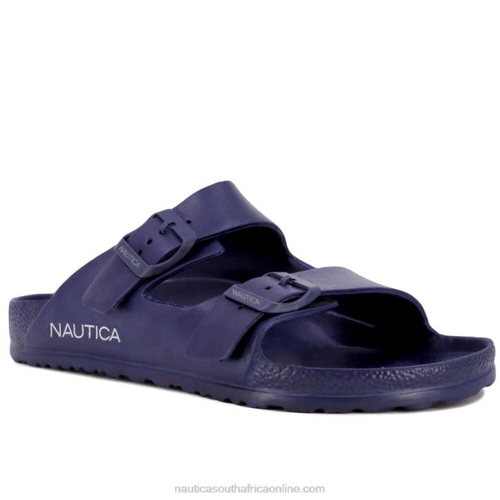 Ice Blue MenBuckle Slide Sandal Nautica 6LZP587