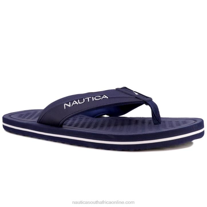 Ice Blue MenLogo Thong Sandal Nautica 6LZP472