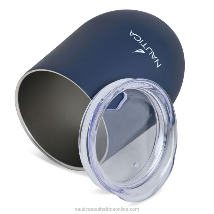 Navy WomenJ-Class Logo Double-Walled Stainless Steel Tumbler Nautica 6LZP242