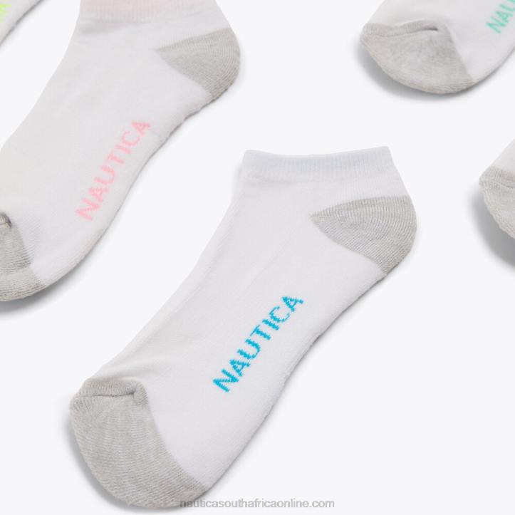 Multi WomenAthletic Low Cut Socks 6-Pack Nautica 6LZP797