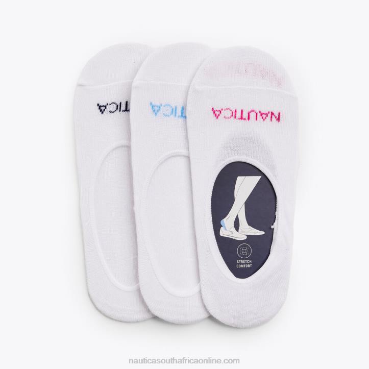 Multi WomenStretch Liner Socks 3-Pack Nautica 6LZP799