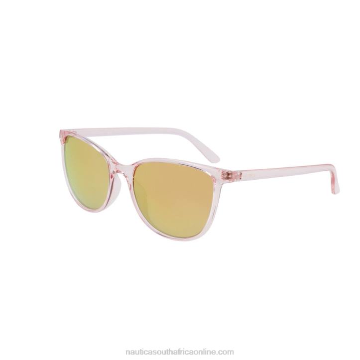 Pink Clay WomenRectangle Sunglasses Nautica 6LZP866