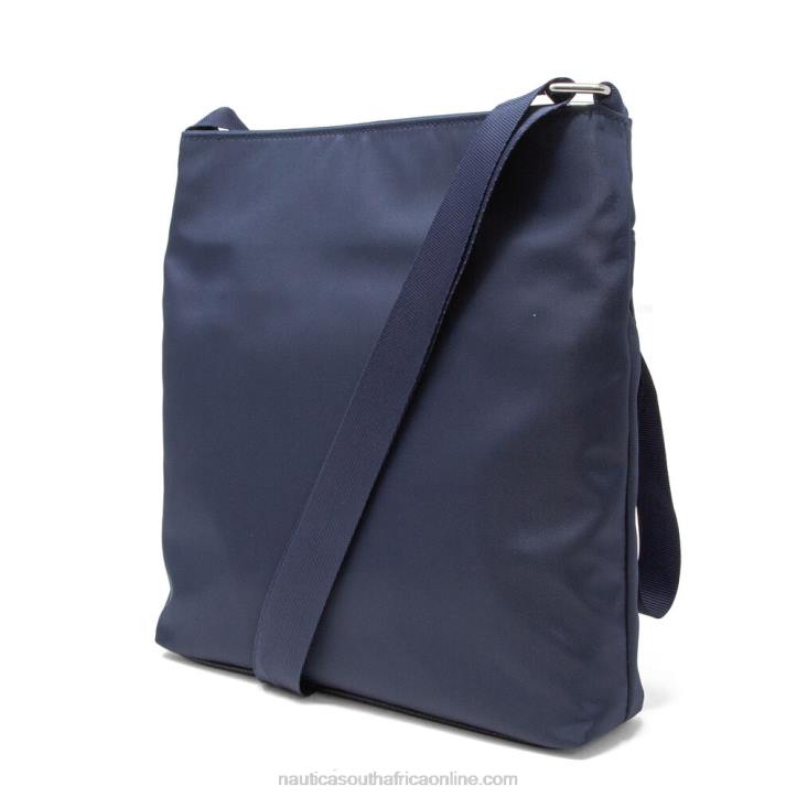 Charcoal Blue Heather WomenDiver Canvas Crossbody Bag Nautica 6LZP882