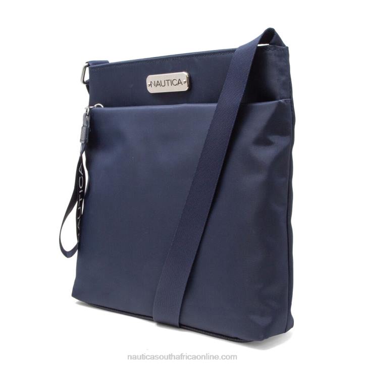 Charcoal Blue Heather WomenDiver Canvas Crossbody Bag Nautica 6LZP882
