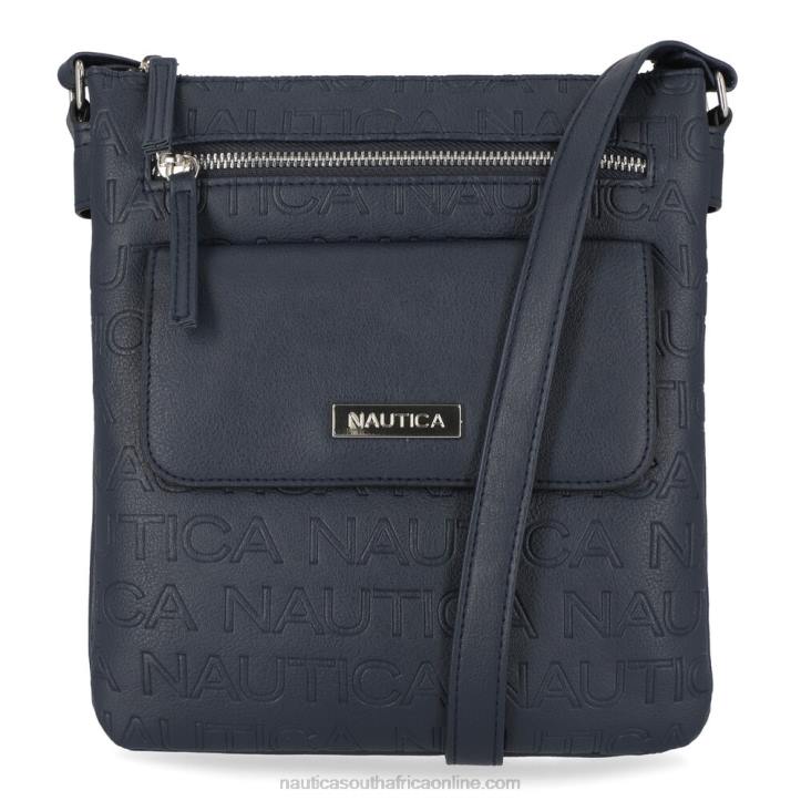 Workshirt Blue WomenDelray Key Largo Crossbody Bag Nautica 6LZP871
