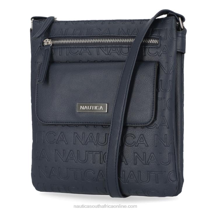 Workshirt Blue WomenDelray Key Largo Crossbody Bag Nautica 6LZP871