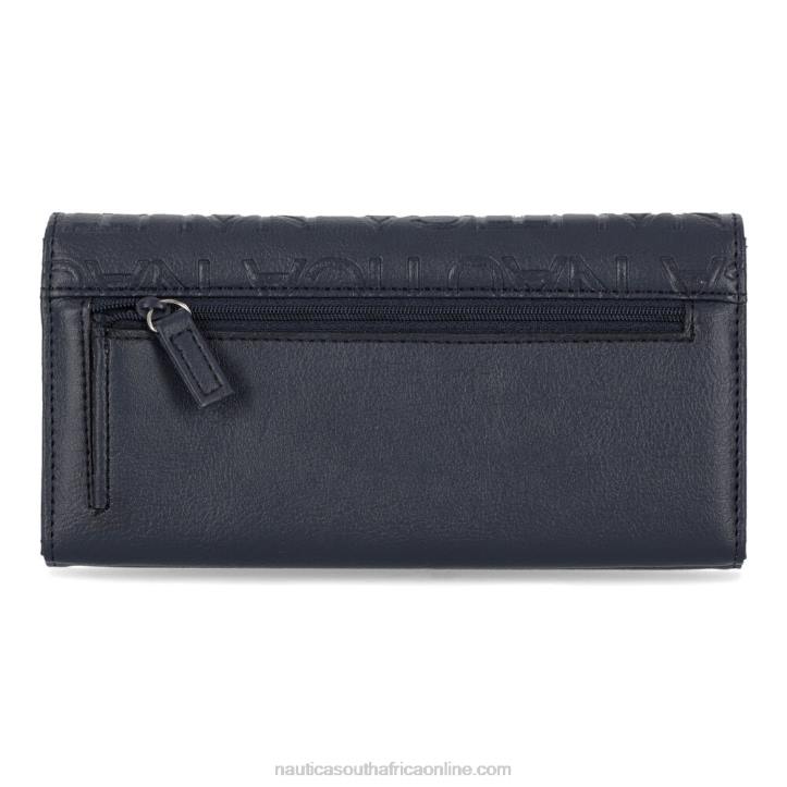 Workshirt Blue WomenMoney Manager Continental Wallet Nautica 6LZP1011