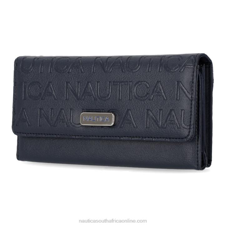 Workshirt Blue WomenMoney Manager Continental Wallet Nautica 6LZP1011