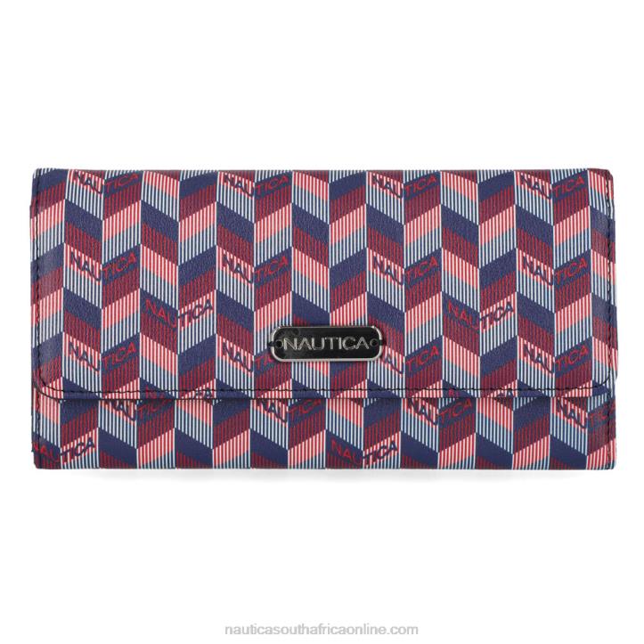 Workshirt Blue WomenMoney Manager Continental Wallet Nautica 6LZP900