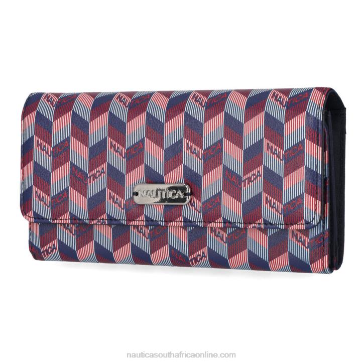 Workshirt Blue WomenMoney Manager Continental Wallet Nautica 6LZP900