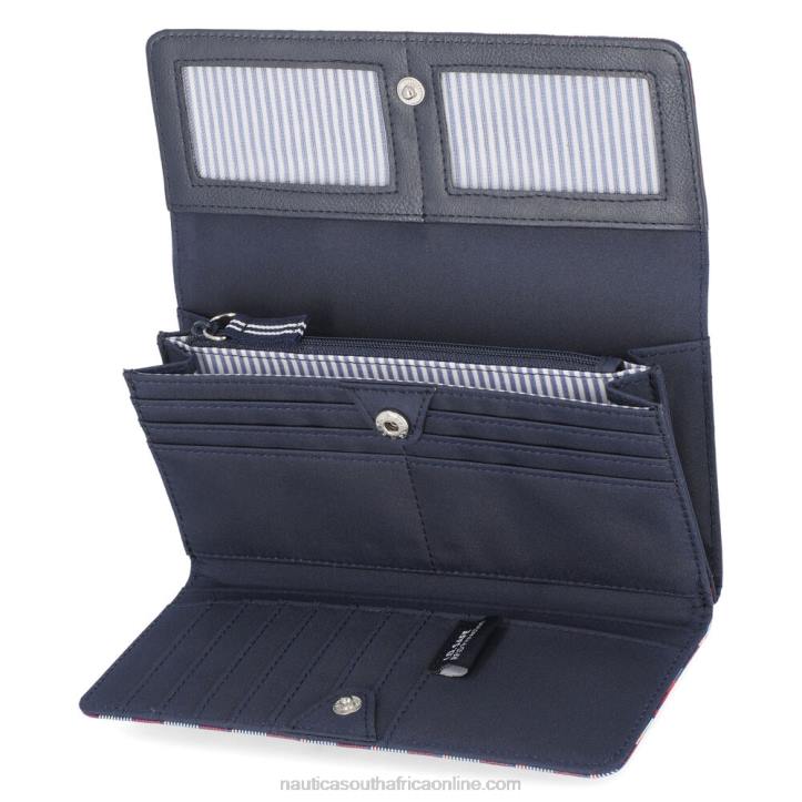 Workshirt Blue WomenMoney Manager Continental Wallet Nautica 6LZP900