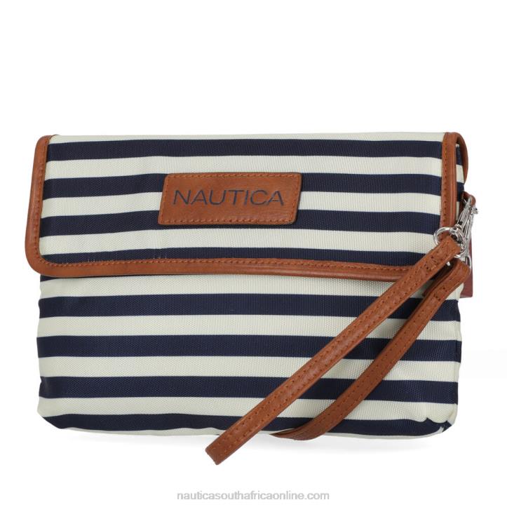 Workshirt Blue WomenNylon Mini Wallet Crossbody Bag Nautica 6LZP872