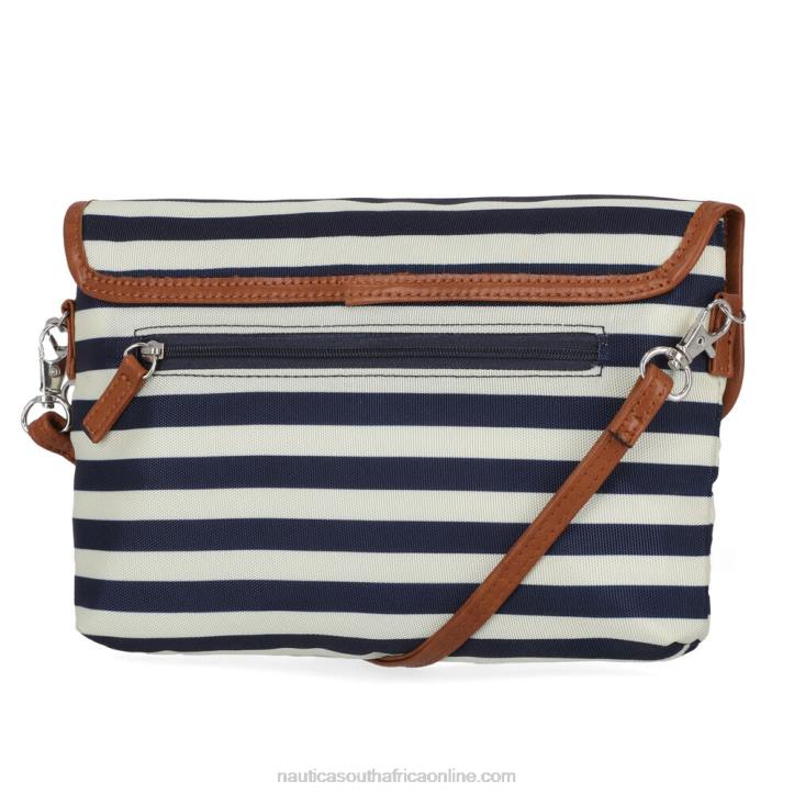 Workshirt Blue WomenNylon Mini Wallet Crossbody Bag Nautica 6LZP872