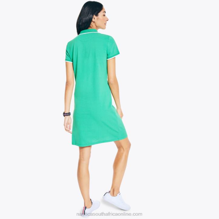 Pine Forest Heather WomenSustainably Crafted Ocean Polo Dress Nautica 6LZP737