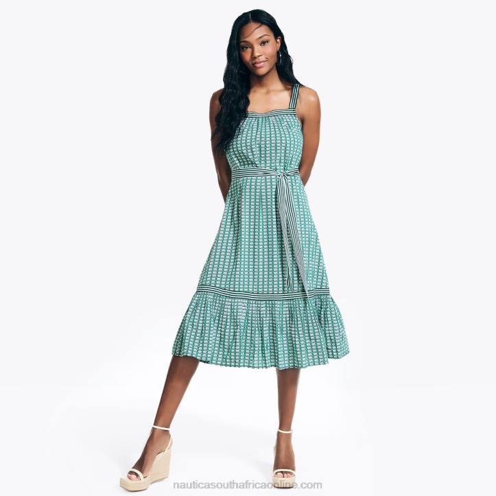 True Black WomenSustainably Crafted Printed Dress Nautica 6LZP975