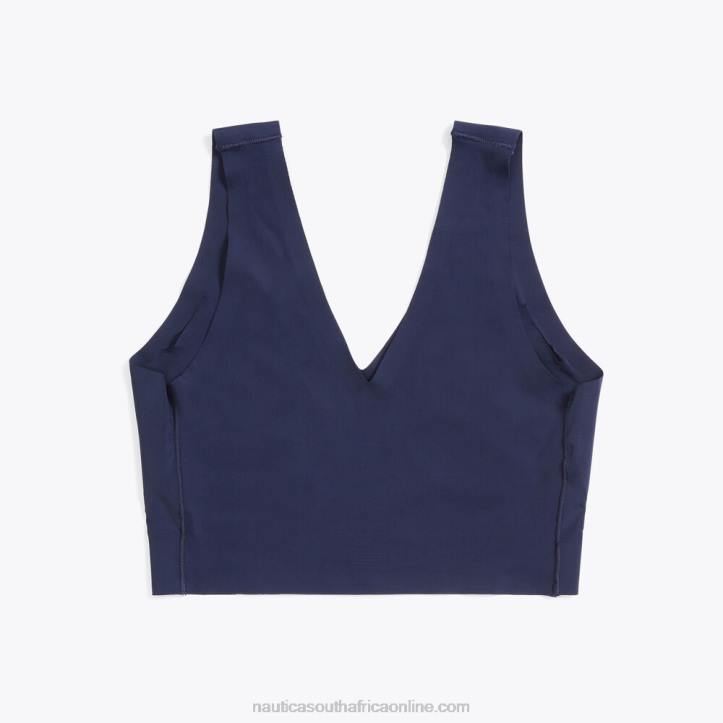Workshirt Blue WomenLaser-Cut Bralettes 2-Pack Nautica 6LZP796