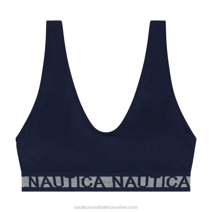 Workshirt Blue WomenSeamless Logo Bra 3-Pack Nautica 6LZP824