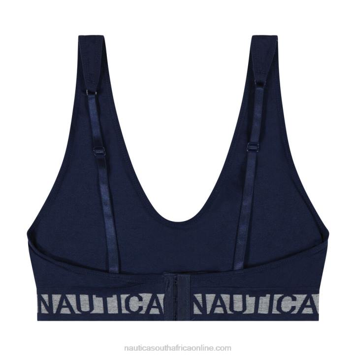Workshirt Blue WomenSeamless Logo Bra 3-Pack Nautica 6LZP824