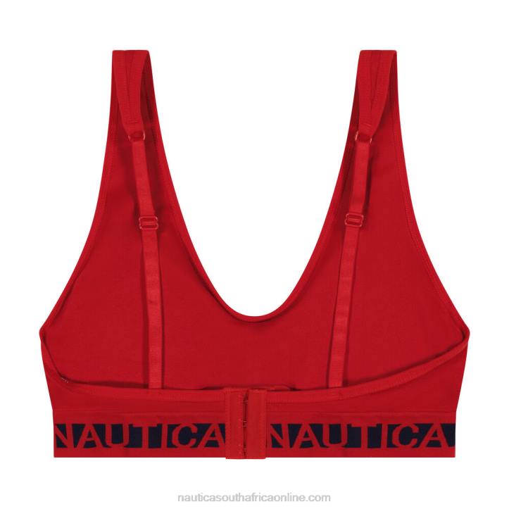 Workshirt Blue WomenSeamless Logo Bra 3-Pack Nautica 6LZP824