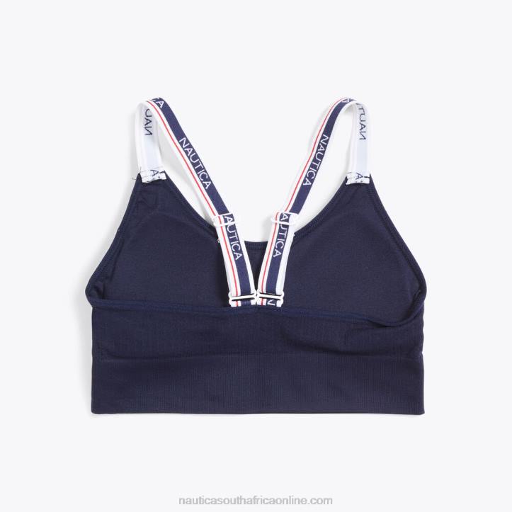 Workshirt Blue WomenSeamless Racerback Bras 2-Pack Nautica 6LZP830