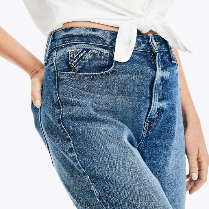 Aegean Sea Wash WomenJeans Co. High Rise Denim Nautica 6LZP982