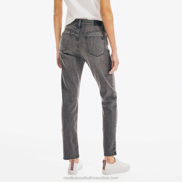 Khaki Wash WomenJeans Co. True Flex Mid-Rise Straight Denim Nautica 6LZP1046