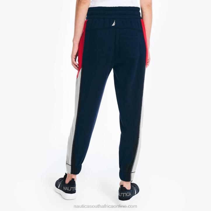 Stellar Blue Heather WomenSustainably Crafted Colorblock Jogger Nautica 6LZP771