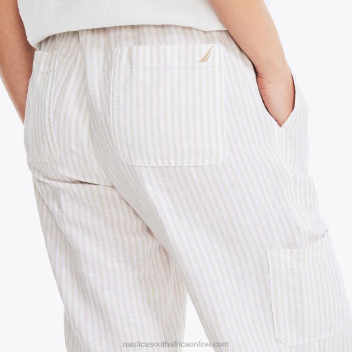 White Cap WomenSustainably Crafted Striped Pull-On Pant Nautica 6LZP735